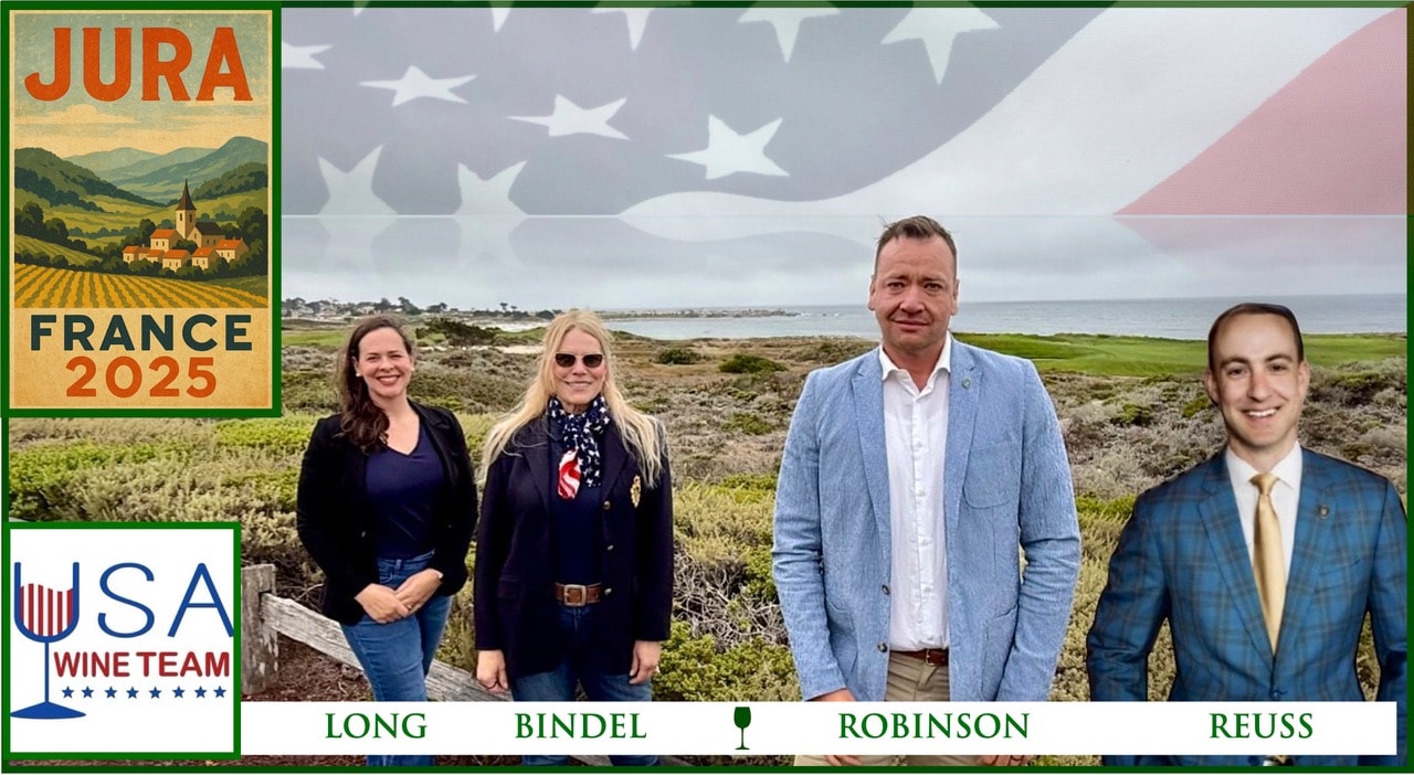 2025 USA Wine Tasting Team — Jura, France